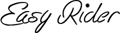 Easy Rider Font