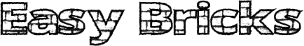 Easy Bricks Font