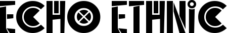 Echo Ethnic Font