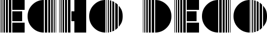 Echo Deco Font