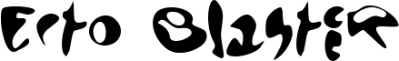 Ecto Blaster Font