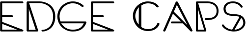 Edge Caps Font