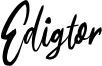 Edigtor Font