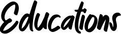 Educations Font