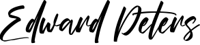 Edward Peters Font