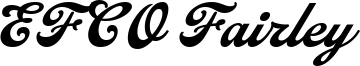 EFCO Fairley Font