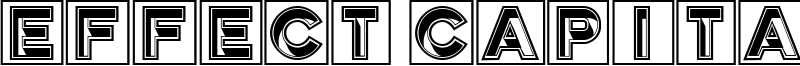 Effect Capitals Font