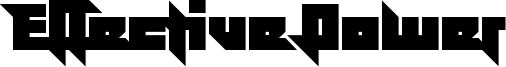 Effective Power Font