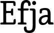 Efja Font