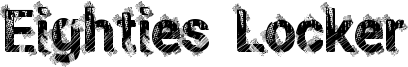 Eighties Locker Font