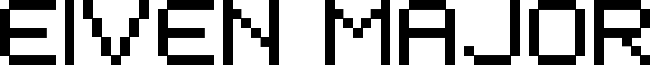 Eiven Major Font