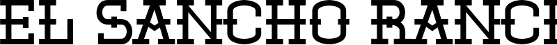 El Sancho Rancho Font