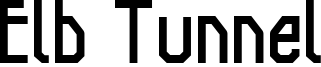 Elb Tunnel Font