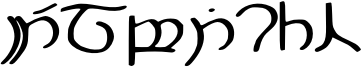 Elbisch Font