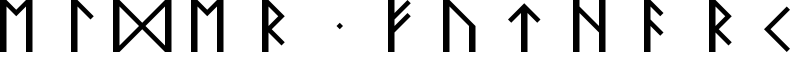 Elder Futhark 2 Font