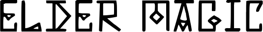 Elder Magic Font