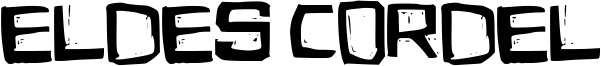 Eldes Cordel Font