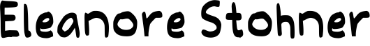 Eleanore Stohner Font