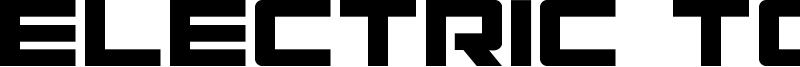 Electric Toaster Font
