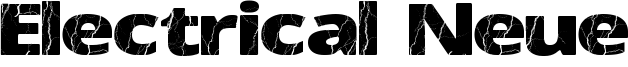 Electrical Neue Font