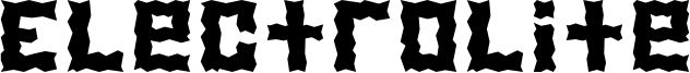 Electrolite Font
