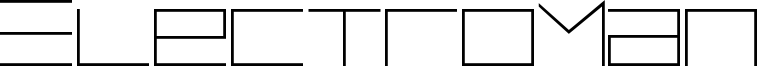 ElectroMan Font