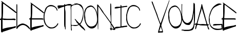 Electronic Voyage Font