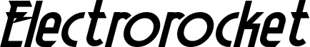 Electrorocket Bold Italic.otf