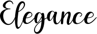 Elegance Font