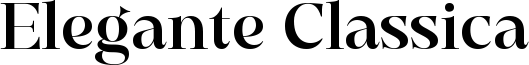 Elegante Classica Font