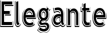 Elegante Font