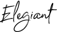 Elegiant Font