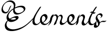 Elements Font