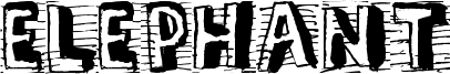 Elephant Font