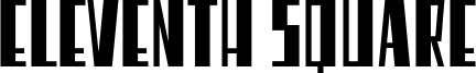 Eleventh Square Font