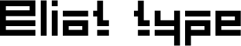 Eliot type.otf