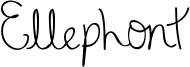 Ellephont Font