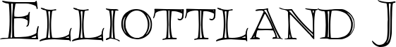 Elliottland J Font