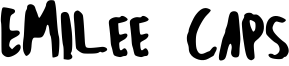 Emilee Caps Font
