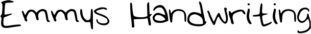 Emmys Handwriting Font