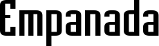Empanada Font