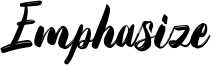 Emphasize Font