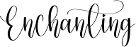 Enchanting Font