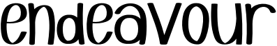 Endeavour Font