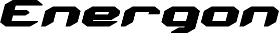 Energon Italic.otf