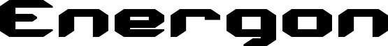 Energon Font