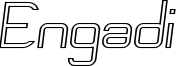 Engadi-RegularOutlineOblique.otf