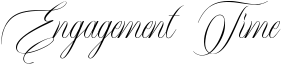 Engagement Time Font