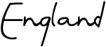 England Font