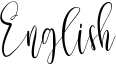 English Font